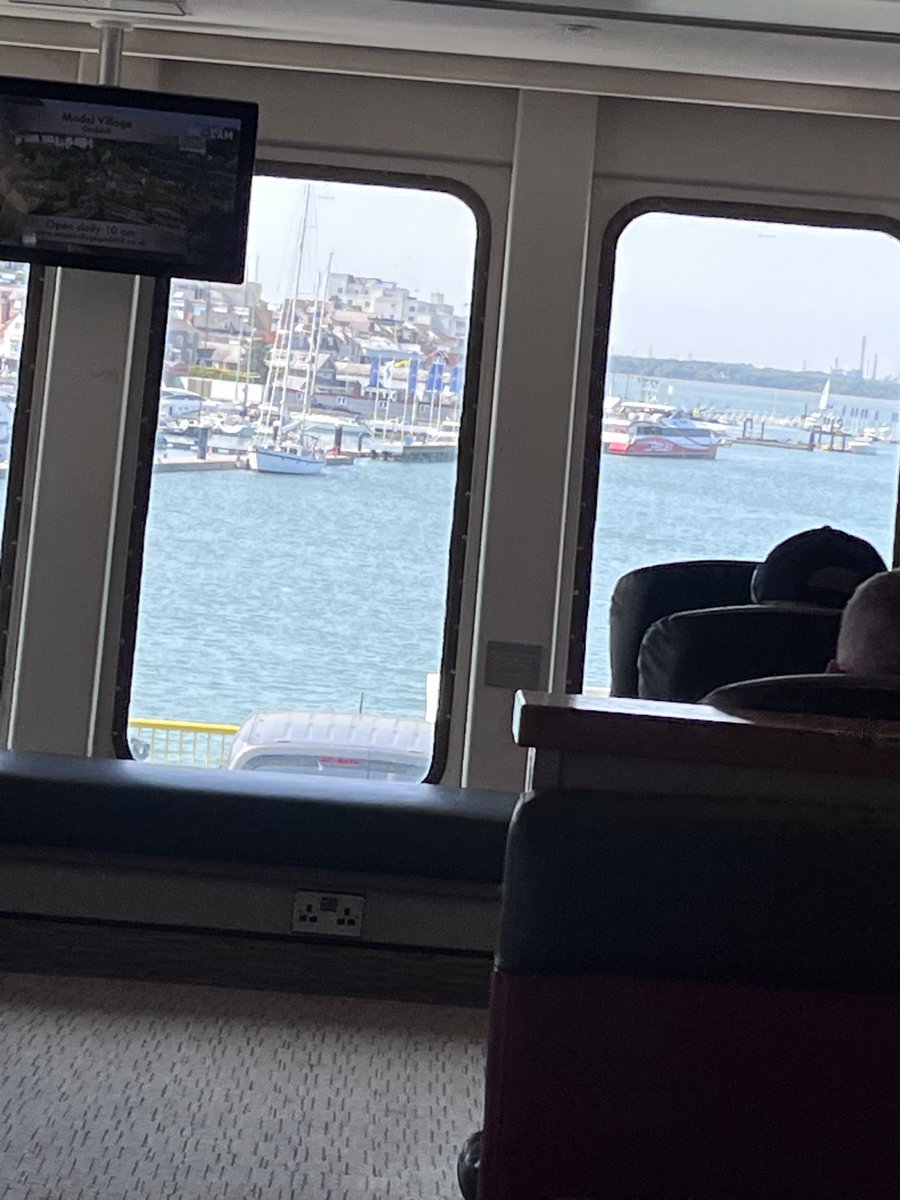 A very different commute for my new working week. 😀