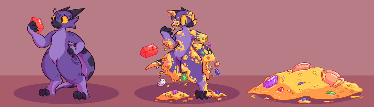 careful, that gem's cursed! now you're just a pile of cursed treasure!

#tfeveryday #TFTuesday