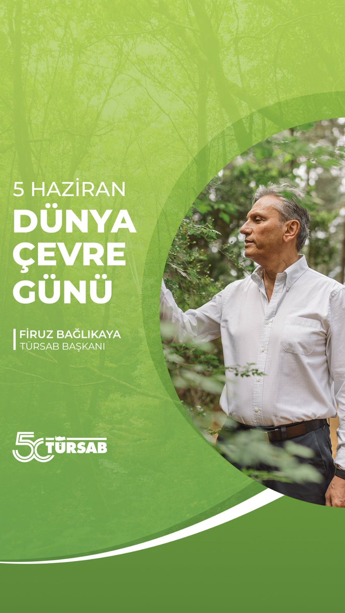 doguanadolubtk's tweet photo. Dünya Çevre Günü kutlu olsun.
Firuz B. Bağlıkaya
TÜRSAB Yönetim Kurulu Başkanı
#TÜRSAB #DünyaÇevreGünü #SağlıklıÇevre #Sağlıklıİnsan #worldenvironmentda https://t.co/mnL8zqCir8