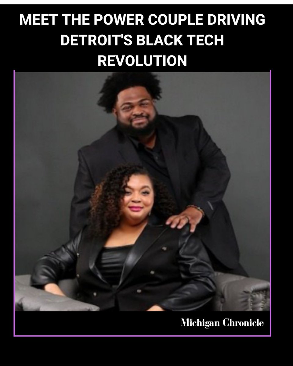 MIChronicle's tweet image. Meet Johnnie and Alexa Turnage, the innovators behind Black Tech Saturdays that are creating a tech revolution right here in Detroit! 

michiganchronicle.com/2023/05/31/det…