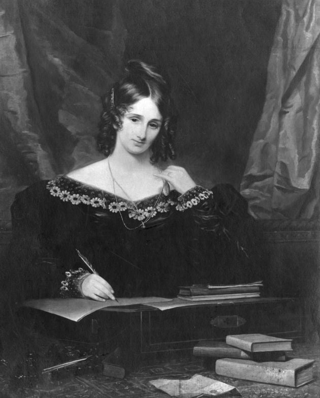 Heroine of the day: Mary Shelley

Goth Queen
The Mother of science-fiction
#maryshelley #frankenstein #gothqueen #heroine #of #the #day #mondaymood