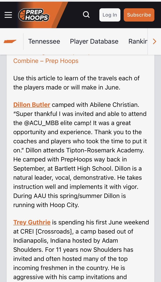 Thank you for the kind words <a href="/PrepHoopsTN/">Prep Hoops Tennessee</a>