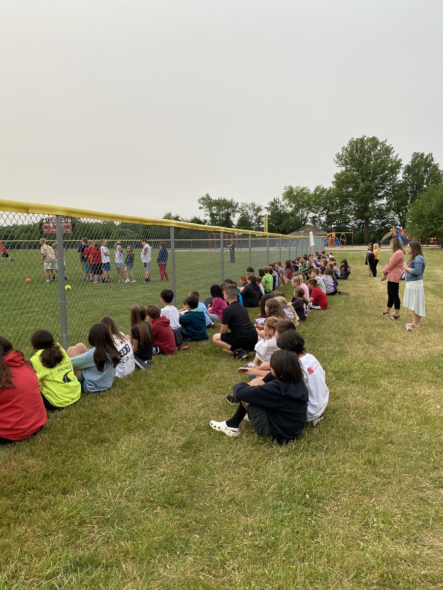 Sun Choe on Twitter "Annual Staff vs 5th Grade Kickball Game. What a