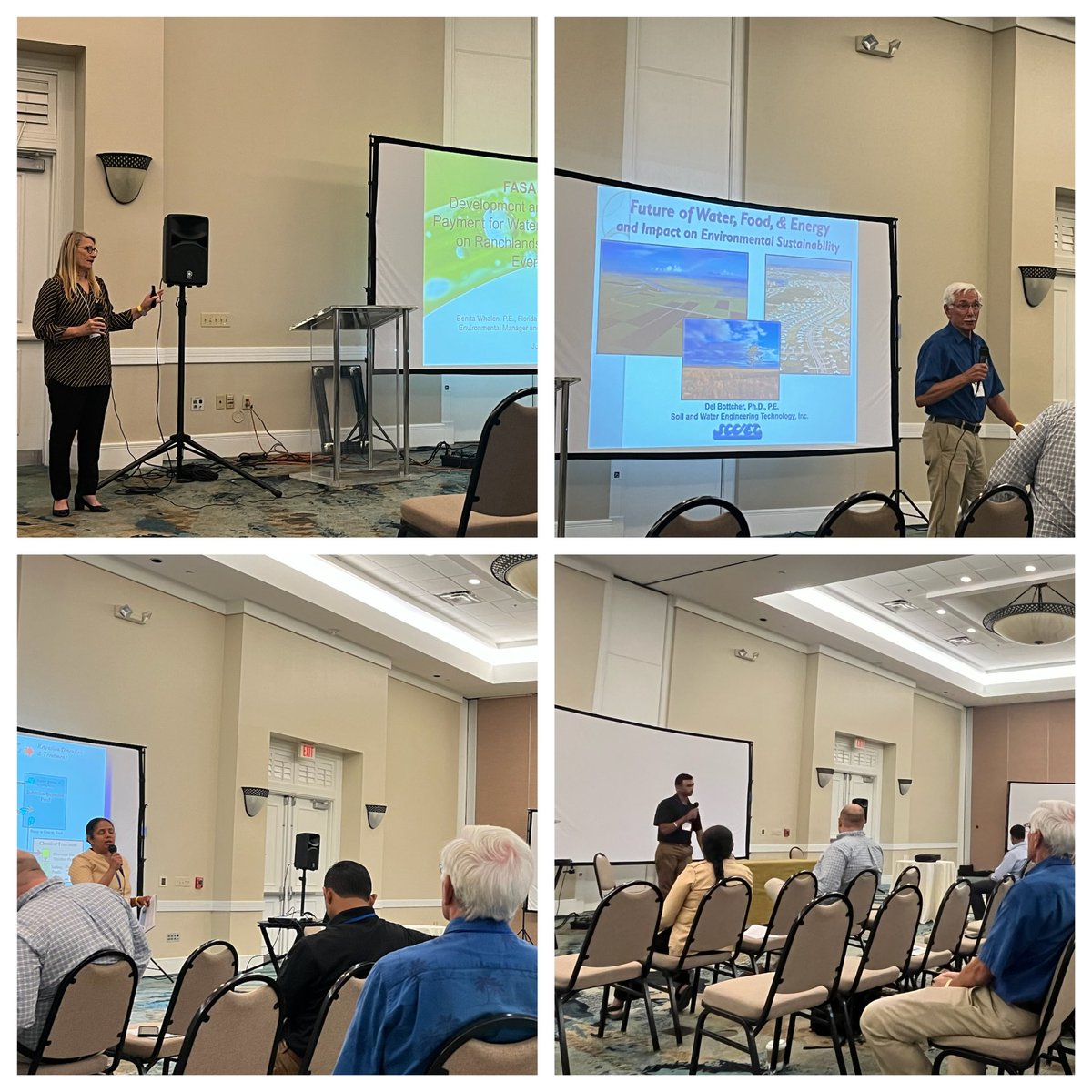 #FLASABE2023 Thank you to our General Session Panel Speakers: Ms. Benita Whalen, Dr. Del Bottcher, Dr. Aavudai Anandhi, and Dr. Vivek Sharma!