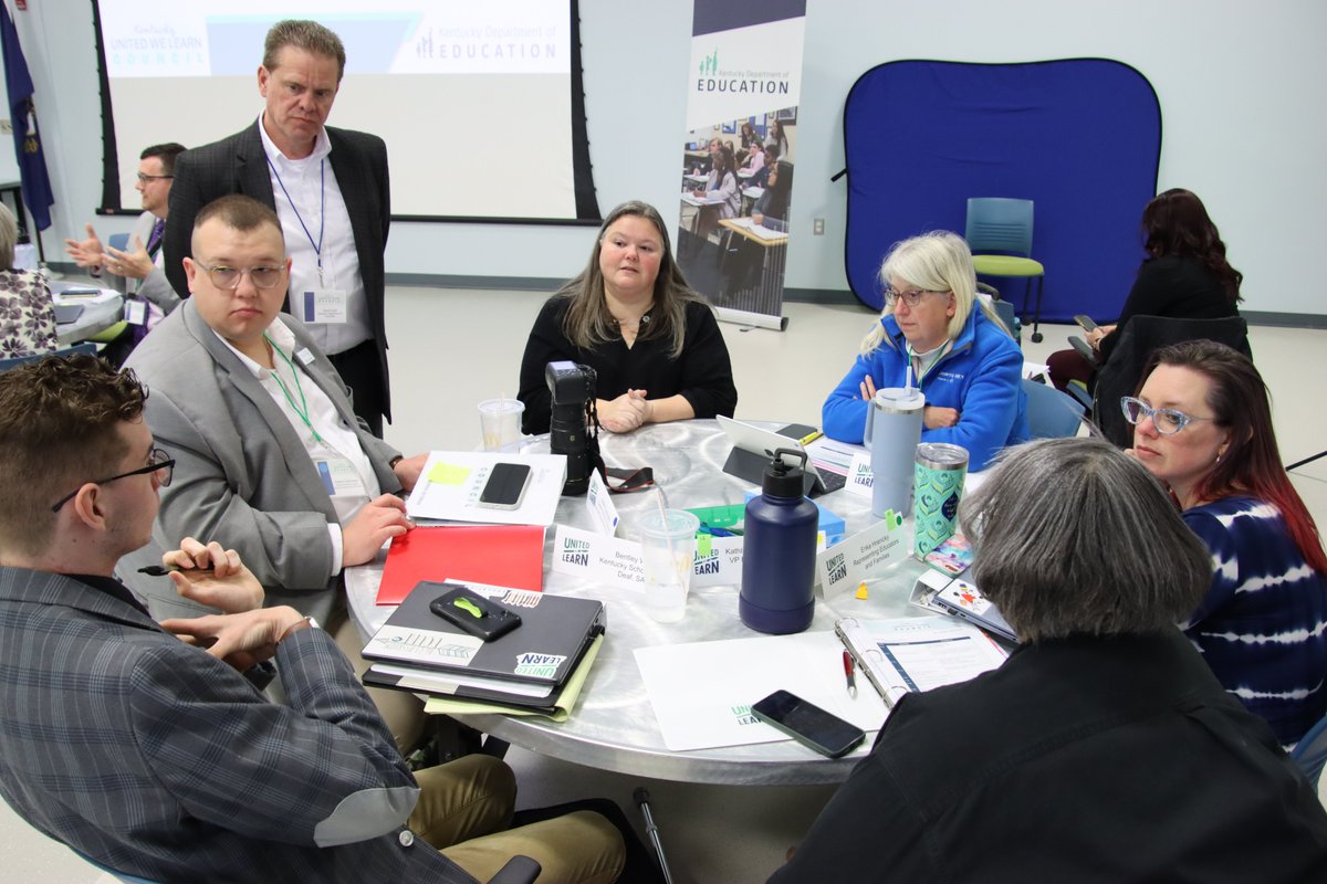 The Kentucky United We Learn Council's Accelerating Innovation Standing Committee will meet 4 p.m. to 6 p.m. today and the Building a Bold New Future with Communities Standing Committee will meet today from 5 p.m. to 7 p.m. Watch on the KDE Media Portal: bit.ly/KDEMediaPortal