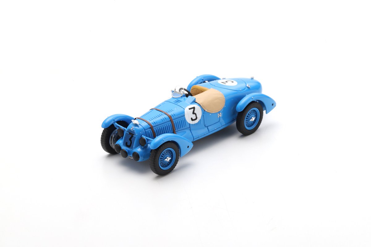 【2023年10月発売予定】

Spark S9441 1/43
Talbot T26 SS No.3 24H Le Mans 1938
P. Etancelin – L. Chinetti

racingmodels.jp/products/95800…

#RacingModels #RacingModelsjp
#Spark #Sparkmodel #スパーク #スパークモデル
#lemans #lemans24 #WEC