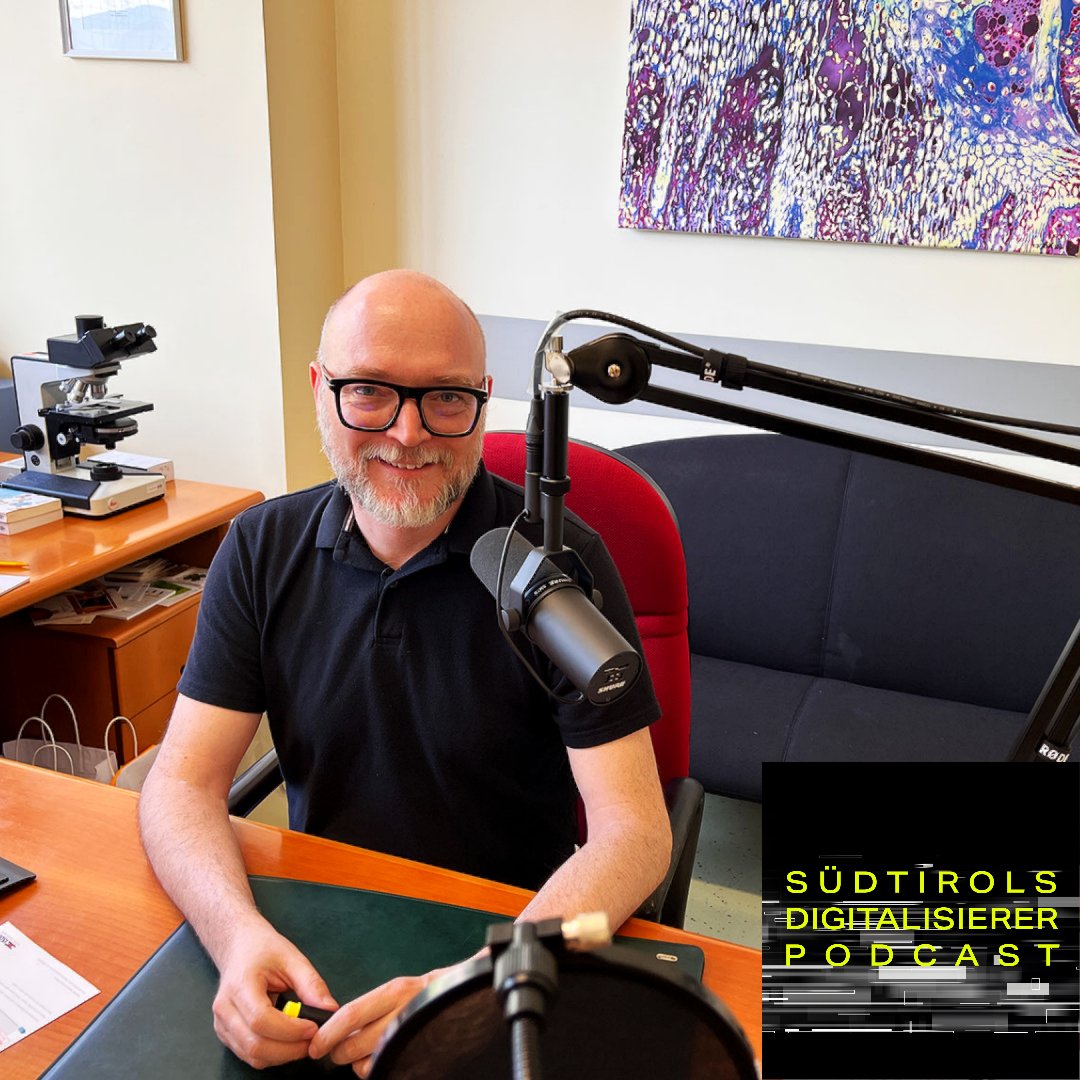 Ein Gespräch das unter die Haut geht mit #Dermatologe Klaus Eisendle im Südtirols Digitalisierer Podcast, jetzt auch auf Salto:
salto.bz/de/article/050…
Wie er überhaupt zur Medizin kam und seine Einschätzungen zu hochaktuellen Themen wie #Digitalisierung, #Datenschutz, #KI