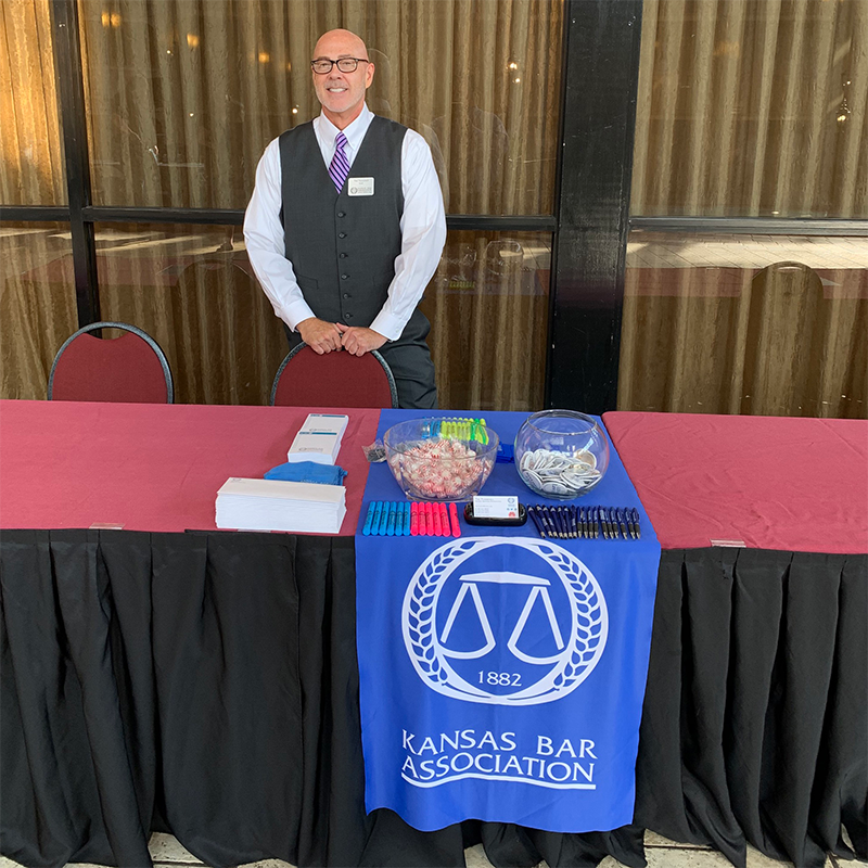 KansasBar's tweet photo. Great turnout today at the 2023 Kansas State Board of Indigents’ Defense Annual Conference! https://t.co/mkw5D4eEMb