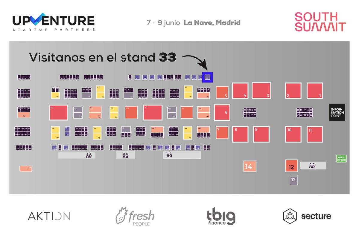 #SouthSummit23 ya está aquí

¿Te tomas un café con nosotros?

Nuestros partners <a href="/AktionLegal/">AKTION LEGAL</a>, <a href="/FreshPple/">Fresh People 🍍</a> y @tbigfinance estarán en el stand 33 de <a href="/UpventureP/">Upventure Partners</a> 

Pásate por <a href="/LaNaveMadrid/">La Nave</a> y cuéntanos tu upventura #startup. 

Programa del evento aquí:
southsummit.co/madrid/program/