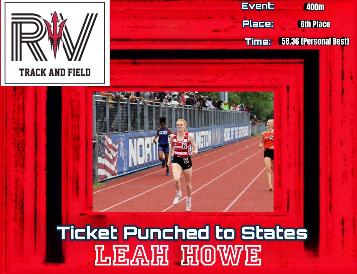 Congratulations to Leah Howe on being apart of 18 points for our 3rd Place SJ Group 4 Sectional Championship team. Way to keep improving and being a big part of our success. 57 is up next 😤

#RedDevilNation