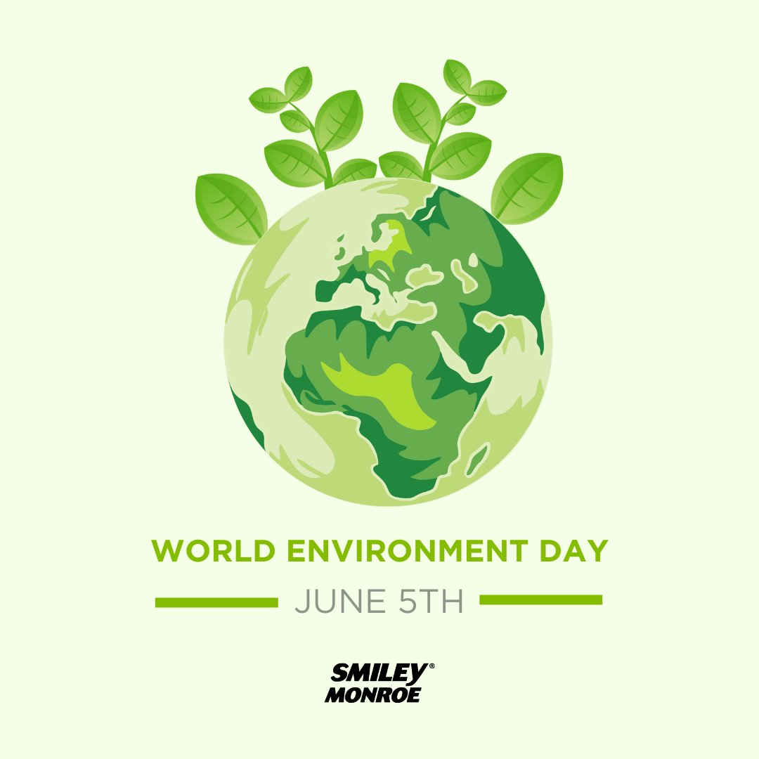 Today is #WorldEnvironmentDay 💚

Here at Smiley Monroe we're continuously working towards protecting the environment & reducing our carbon footprint in smart, sustainable ways. 🌍💚

#SmileyMonroe #Sustainability #CarbonFootprint #WasteRecycling