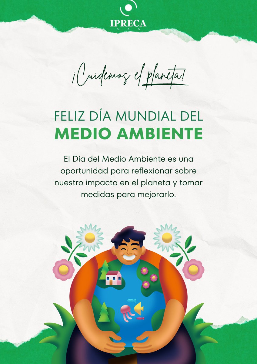 Iprecasas's tweet photo. Empieza hoy. Se consciente de cada basura que desechas y donde lo haces, todos somos parte del cambio. Juntos podemos.
.
#SinContaminaciónPorPlásticos #DiaMundialMedioAmbiente https://t.co/crdGwhILXw