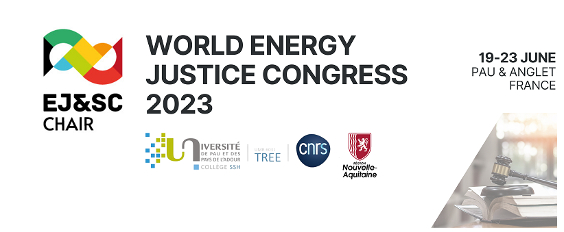 UMR Transitions Énergétiques et Environnementales (@umr_tree) on Twitter photo #colloque
Les questions d'#énergie et de la #justice vous intéressent ?
A l'occasion du lancement de la chaire de #droit, menée par <a href="/LdeFontenelle/">Louis de Fontenelle</a> et <a href="/RaphaelHeffron/">RaphaelHeff@JustTransition</a>, nous vous proposons un colloque sur le sujet :
>19/06 #Pau
>20-23 juin #Anglet
ejsc-worldcongress.sciencesconf.org #colloque
Les questions d'#énergie et de la #justice vous intéressent ?
A l'occasion du lancement de la chaire de #droit, menée par <a href="/LdeFontenelle/">Louis de Fontenelle</a> et <a href="/RaphaelHeffron/">RaphaelHeff@JustTransition</a>, nous vous proposons un colloque sur le sujet :
>19/06 #Pau
>20-23 juin #Anglet
ejsc-worldcongress.sciencesconf.org
