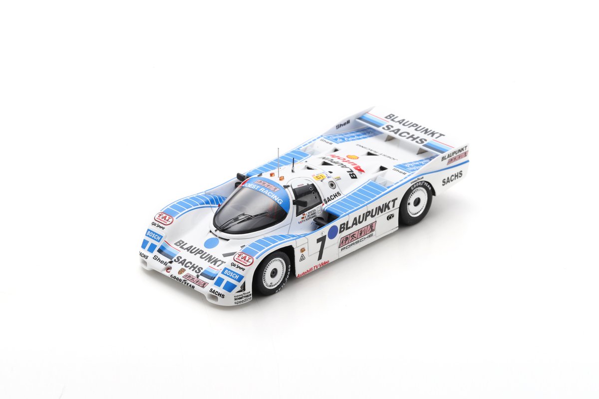 【2023年10月発売予定】

Spark S9877 1/43
Porsche 962 C No.7 24H Le Mans 1989
J. Winter - F. Jelinski - P-H. Raphanel

racingmodels.jp/products/95800…

#RacingModels #RacingModelsjp
#Spark #Sparkmodel #スパーク #スパークモデル
#lemans #lemans24 #WEC
