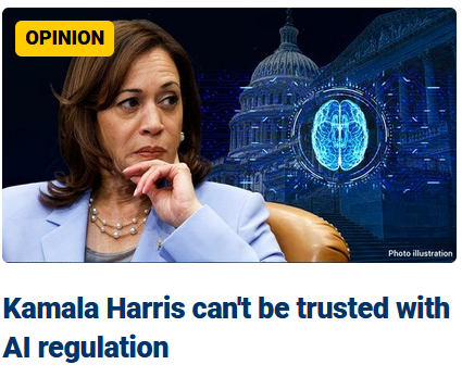 BillWagnerAz's tweet photo. Please, someone tell her, AI isn't Artificial Insemination https://t.co/VFOigzbbr9