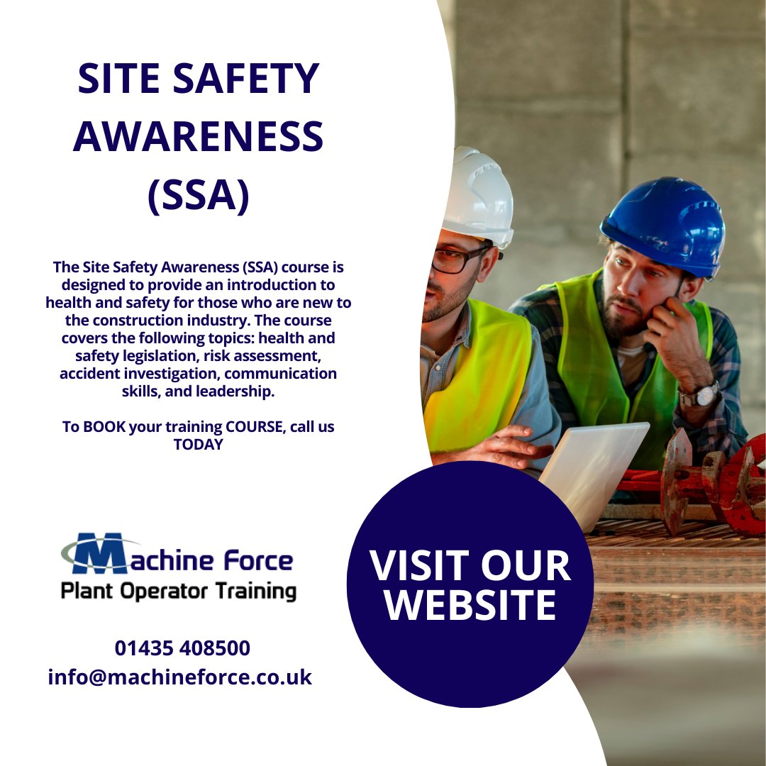 Machine_Force's tweet photo. Site Safety Awareness #SSA

BOOK your course HERE: https://t.co/Ty4MmhfThy 

#trainingcourses #training #trainers #worktraining #workcourses #planttraining #forklifttraining #NPORS #NPORStraining #CSCStraining #telehandlertraining #kent #eastsussex #southwest #machineforce https://t.co/Om2yzrbHYF
