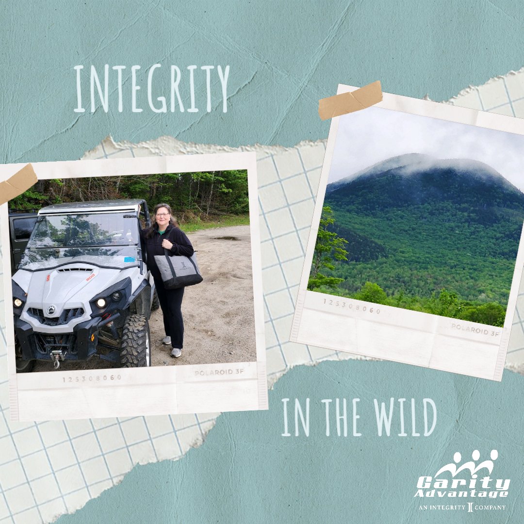 A Garity team member used her #IntegritySwag bag and blanket as part of her UTV gear for her trail rides this weekend. Great use of swag and down time, Marie! Look at that view!
.
.
.
#IntegrityintheWild #IntegrityFamily #GarityFamily