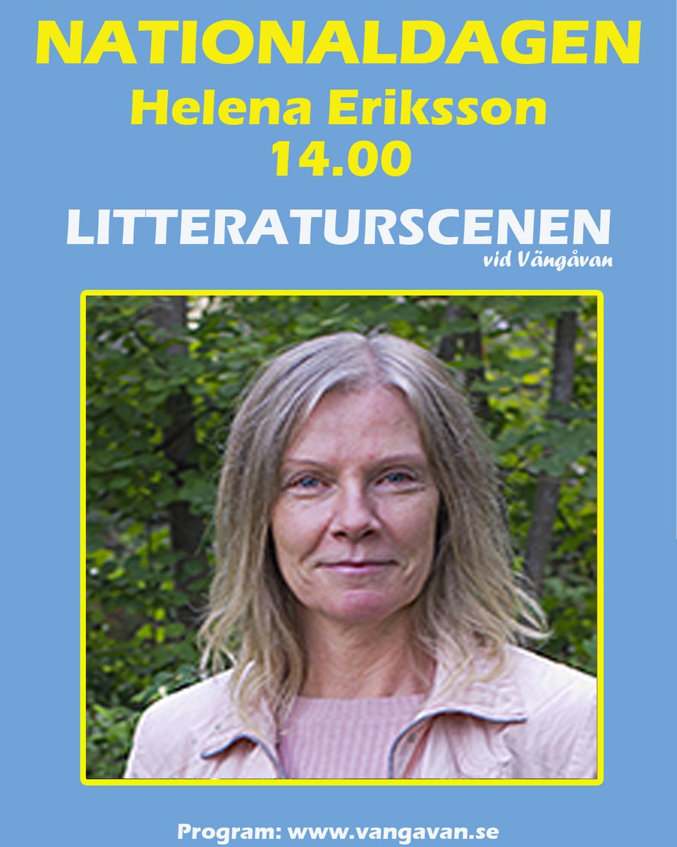 Bokhandlarn's tweet photo. Ännu mer för barn på Litteraturscenen på Nationaldagen https://t.co/EOUy62OjkQ