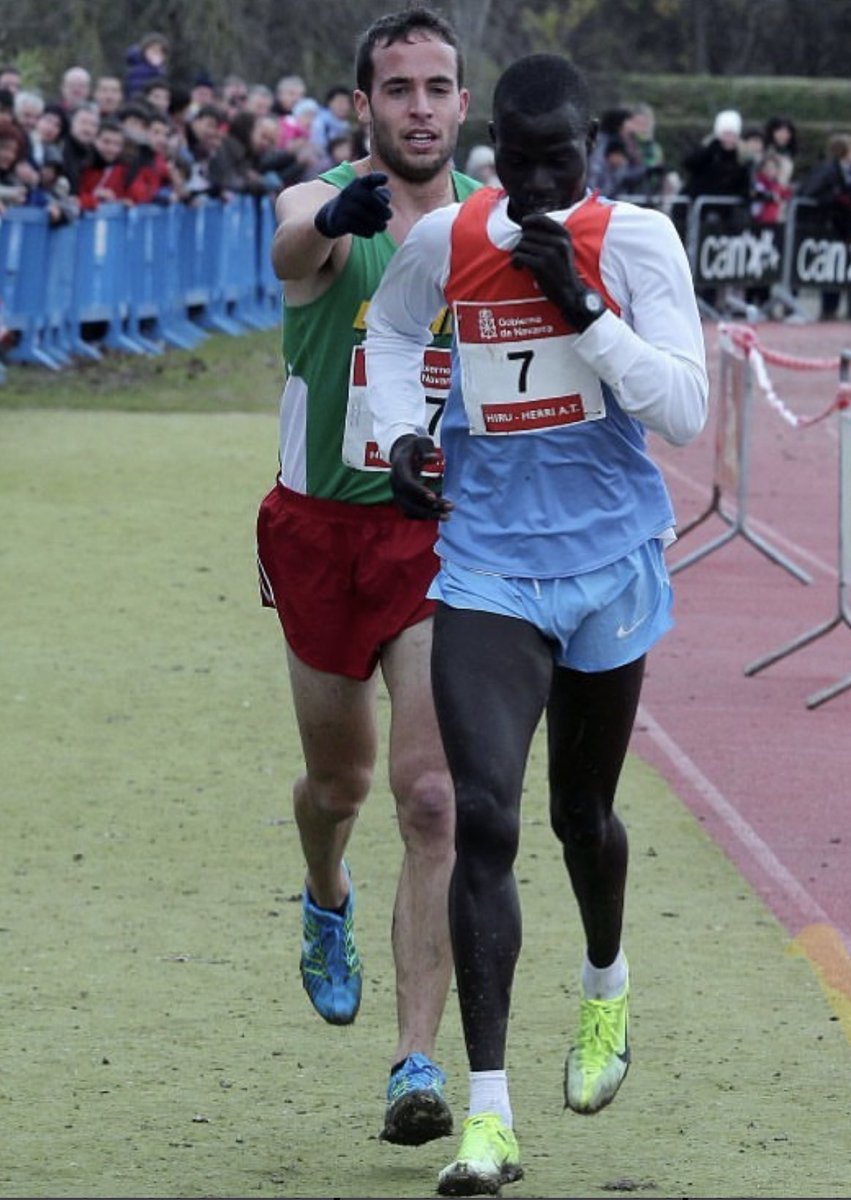 In one of the most notable moments in sports history, Kenyan runner Abel Mutai was just a few feet from the finish line, but became confused with the signage and stopped thinking he had completed the race. 

A Spanish athlete, Ivan Fernandez, was right behind him, and after