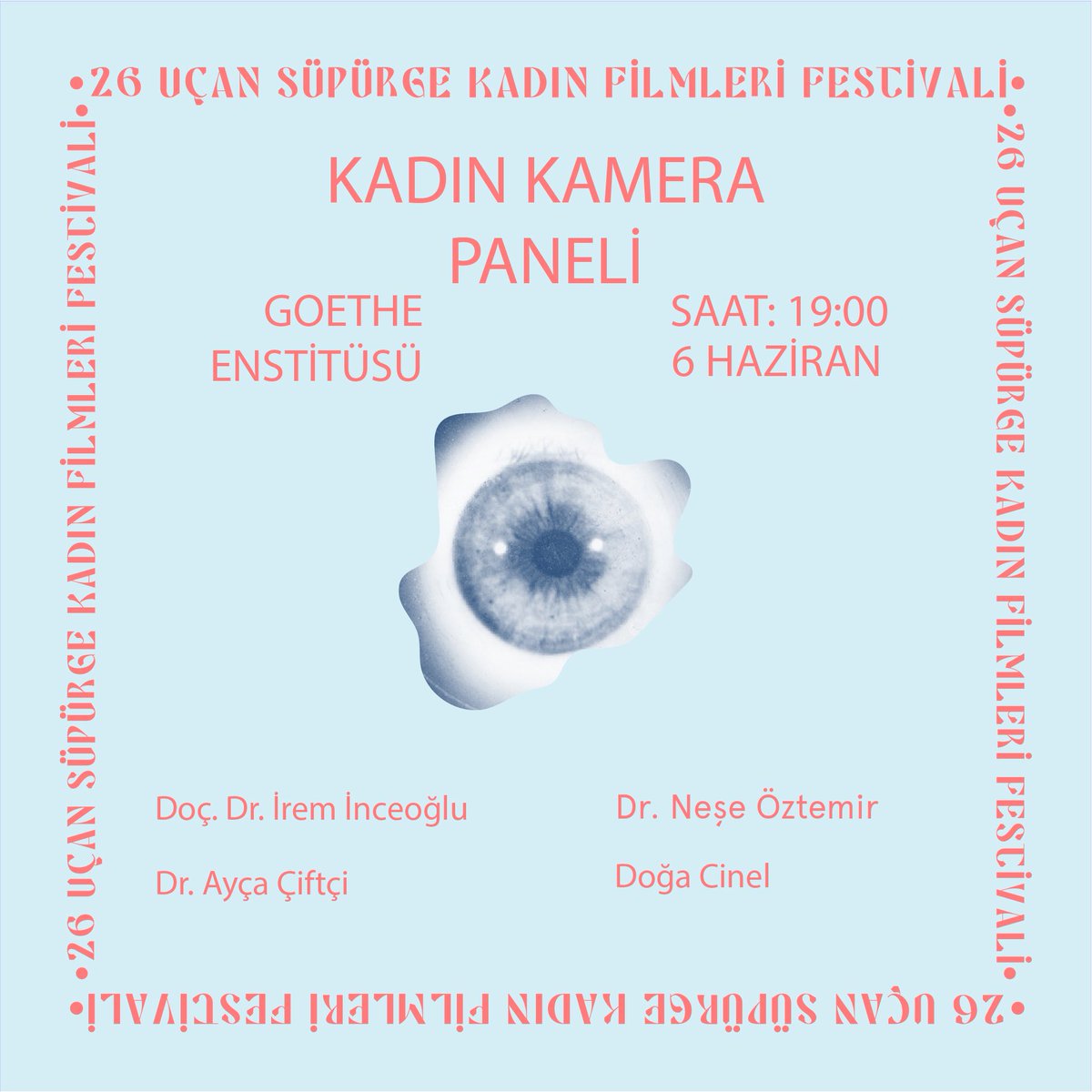 Yarın Kadın Kamera panelinde buluşuyor muyuz? 🥳

📣 Yarın Kadın Kamera panelinde buluşuyor muyuz🥳

📣 Kadir Has Üniversitesi bünyesinde yürütülen Türkiye ekranlarındaki güncel kadın temsillerinin ve kamera arkasındaki kadın iş gücünün çeşitliliğini ve niceliğini ortaya koymayı+
