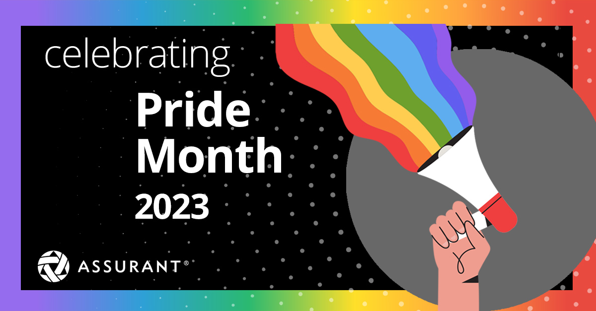 We're #AssurantProud of our employees year round and appreciate everyone who helps champion the belief that #loveislove. ❤️ This month, we're launching our new employee resource group, PRIDE@Assurant. Follow us here to hear stories from some of our #PRIDE community members throug