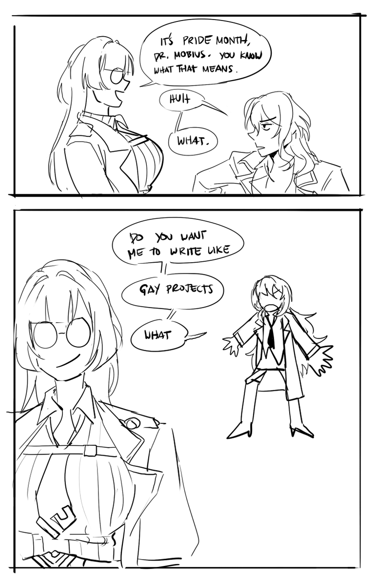 its pride month at the Myrmidons of Taskforce Honkai
