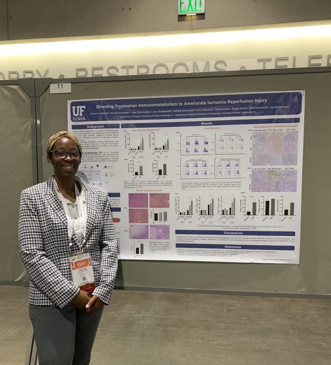 Sherene Lattimore, MD,MS (@sherene_md) on Twitter photo Excited for my poster presentation today. If your at #ATC2023 come by and check out my poster! <a href="/ASTSChimera/">ASTS</a> <a href="/SergioDuartePhD/">Sergio Duarte</a> <a href="/The__Liver/">Ali Zarrinpar</a> <a href="/UFSurgery/">UF Surgery</a> Excited for my poster presentation today. If your at #ATC2023 come by and check out my poster! <a href="/ASTSChimera/">ASTS</a> <a href="/SergioDuartePhD/">Sergio Duarte</a> <a href="/The__Liver/">Ali Zarrinpar</a> <a href="/UFSurgery/">UF Surgery</a>