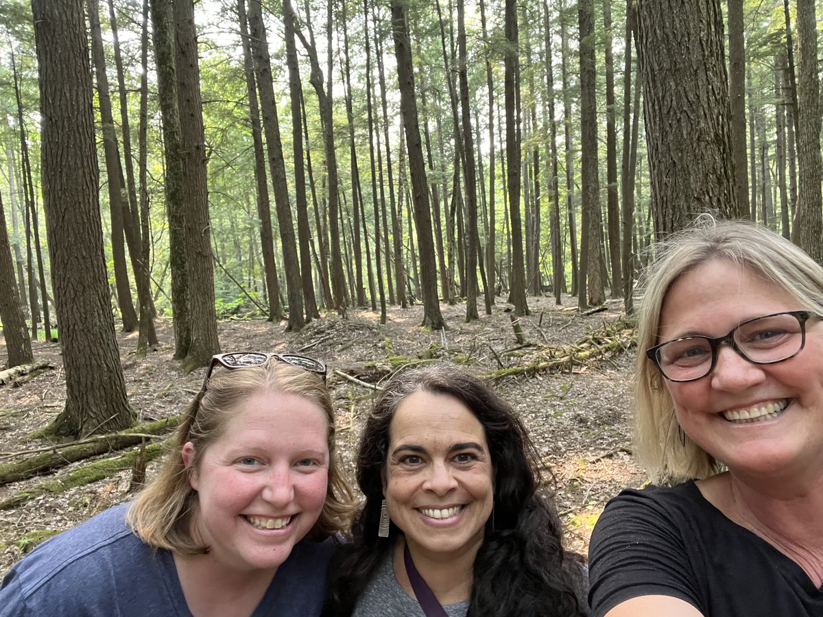 I got to show off <a href="/UMBS/">UM Biological Station</a> (check out the Hemlock stand below) and work on some fun science with <a href="/stephaniekivlin/">Stephanie Kivlin</a> and <a href="/souzaalara/">Lara Souza</a>