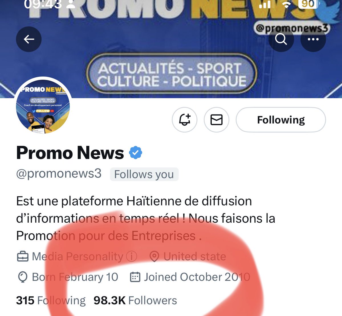 🔴#Urgent: Hello @TwitterSupport, just to inform you that  <a href="/promonews3/">Promonews</a> , has been on Twitter since 2010 and has earned the highly-coveted blue badge. But, he's recently lost a whopping 32.5k followers in less than a week! He's reached out to @TwitterSupport multiple times, but