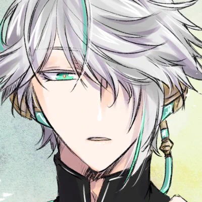 #新しいプロフィール画像 アイコンにすると眠そうに見える