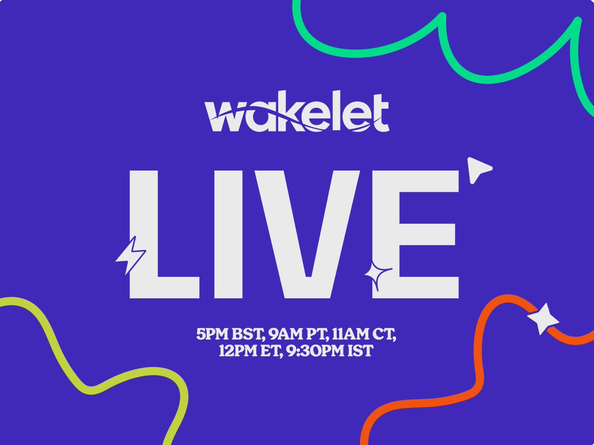 Wakelet Live 23 will be premiering in just over an hour!  

You don't want to miss the intro! 🎉

youtu.be/bCyWDkpWl7c

#WakeletCommunityWeek