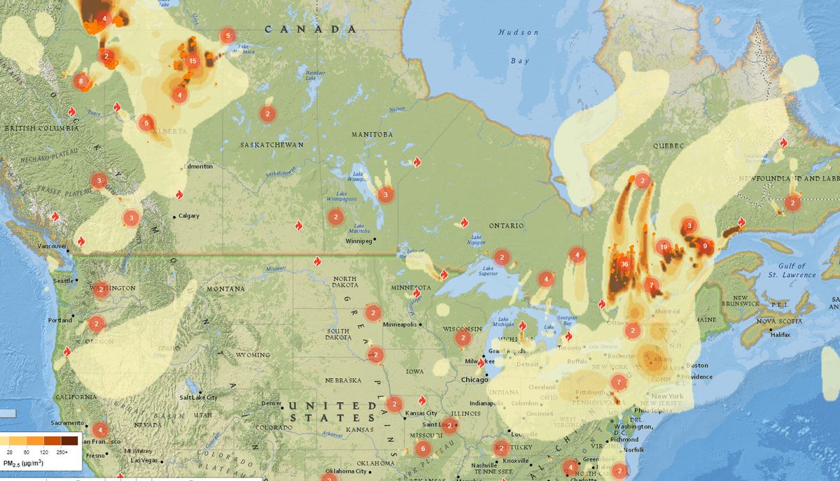 Angela Alexander, FRCGS (she/her) (@angealexander88) on Twitter photo #Forestfires have impacted #Canadians from coast to coast! Explore firesmoke.ca + stay up-to-date w/ the #airquality + current #fire situation in your area. firesmoke.ca/forecasts/curr…
#naturaldisasters #wildfires #physicalgeography <a href="/GIS4Teachers/">GIS in Education</a> <a href="/GISAmbassador/">GIS Ambassador</a> #Forestfires have impacted #Canadians from coast to coast! Explore firesmoke.ca + stay up-to-date w/ the #airquality + current #fire situation in your area. firesmoke.ca/forecasts/curr…
#naturaldisasters #wildfires #physicalgeography <a href="/GIS4Teachers/">GIS in Education</a> <a href="/GISAmbassador/">GIS Ambassador</a>