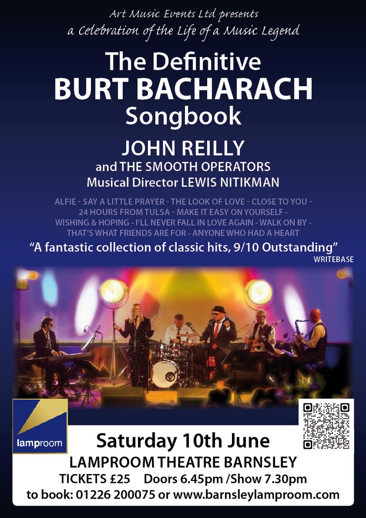 This Saturday 10th June - a fantastic feelgood show celebrating the life and songs of a music Legend!! Don't miss it !! @Barnsleyis @LamproomMTC @johnreillymusic @lewisnitikman @ChronOnline