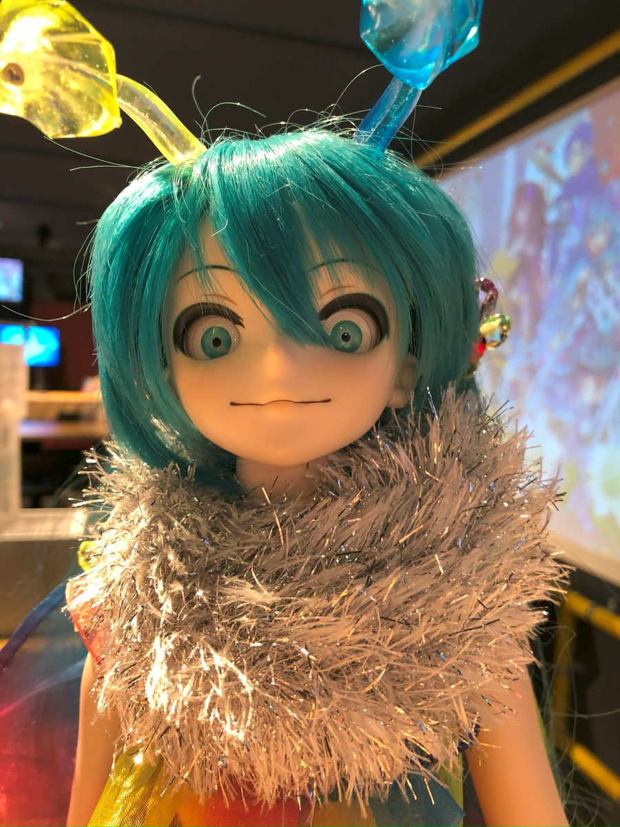 貴方の初音ミク人形はDDの何のヘッドをベースにしていますか？という質問が、初音ミクのDD所有者から来る。
貴方が持っているその人形と同じヘッドです。初音ミクそのものです。