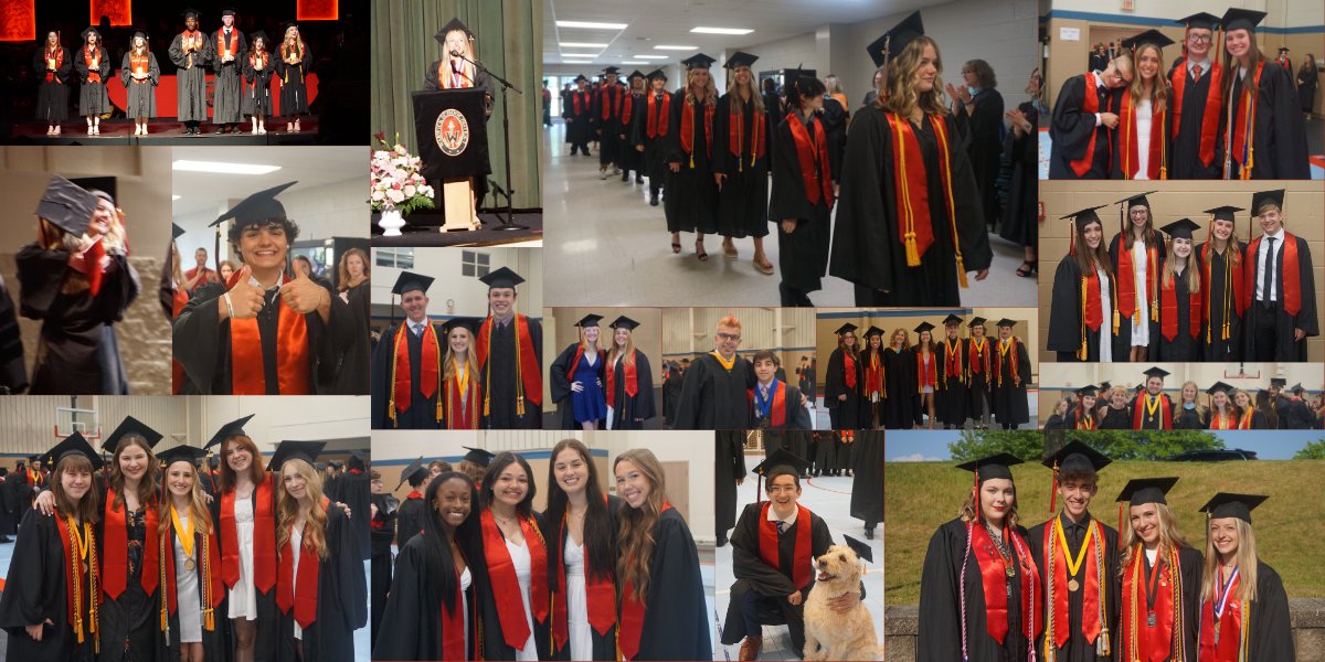 On Friday, we graduated just under 300 graduates in the class of 2023. It is with great pride and joy that we celebrate these students and look forward to watching them continue to grow and flourish. Congratulations Warwick Class of 2023! ❤️ 🖤 #WarwickStrong
