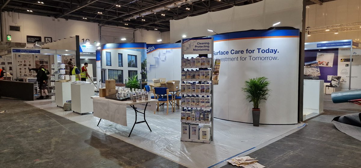 Nearly there! Looking forward to seeing you all at the Stone Show 2023. Stand F35