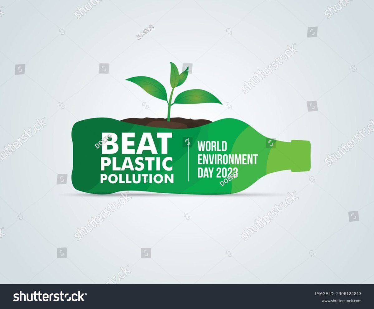 Let’s work together and leave a cleaner world for our children!  #BeatPlasticSaveSoil