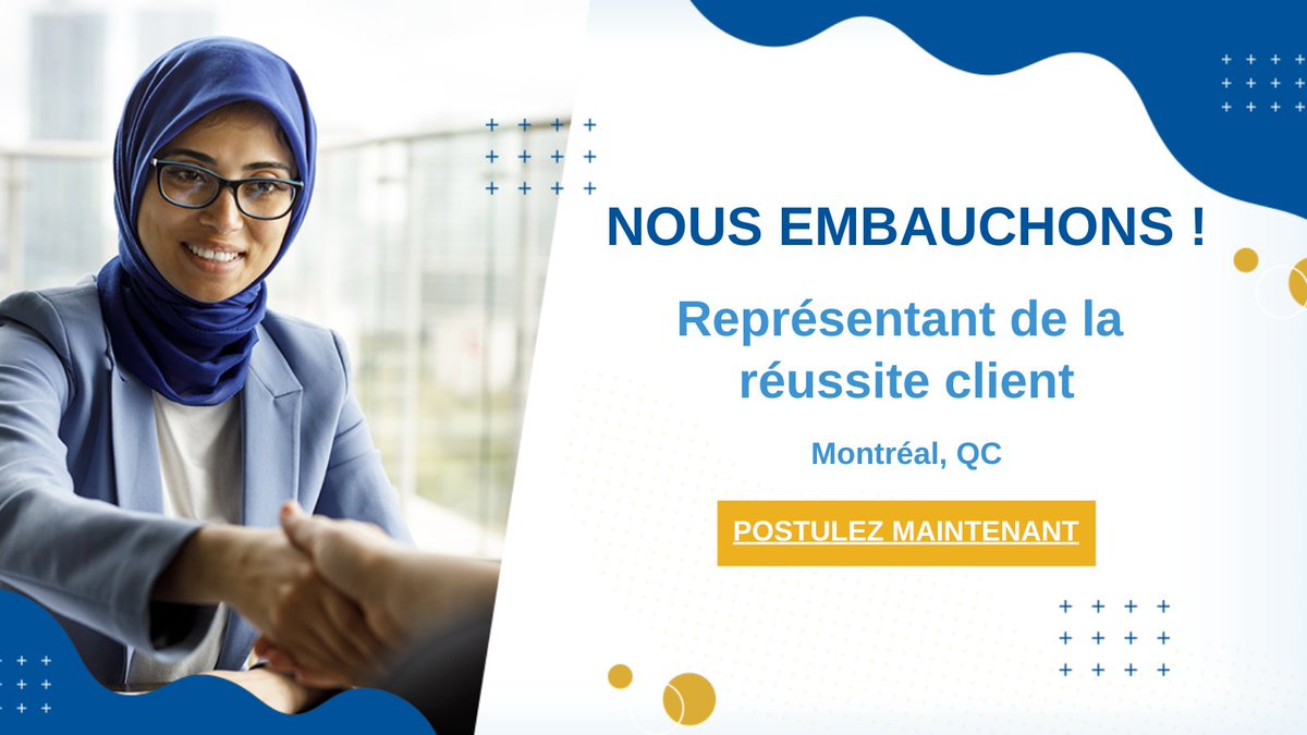 Cansel est à la recherche d’un Représentant de la réussite client (permanent, temps plein) pour son bureau de Montréal ! 

Postulez maintenant : hubs.li/Q01RR8Vj0

#Cansel #Emplois #Recrutement