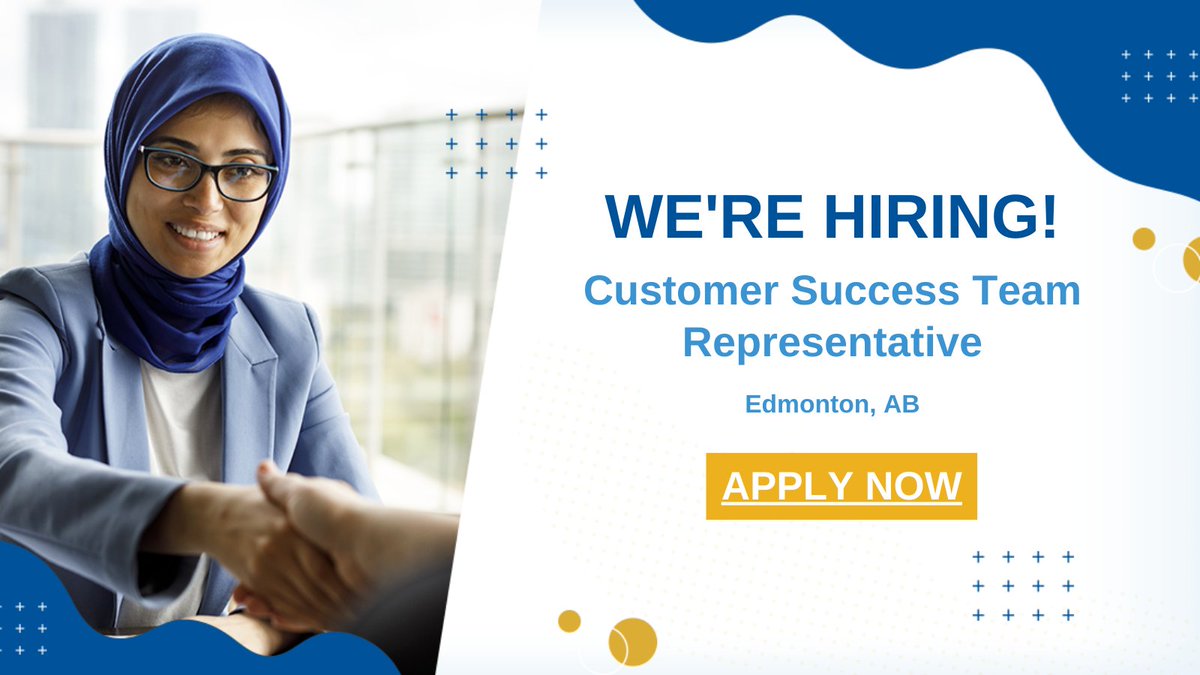 Cansel is hiring a Customer Success Team Representative in Edmonton, AB! This job opportunity is for a permanent, full-time position.

Apply now: hubs.li/Q01RR3hD0

#Cansel #Jobs #Hiring