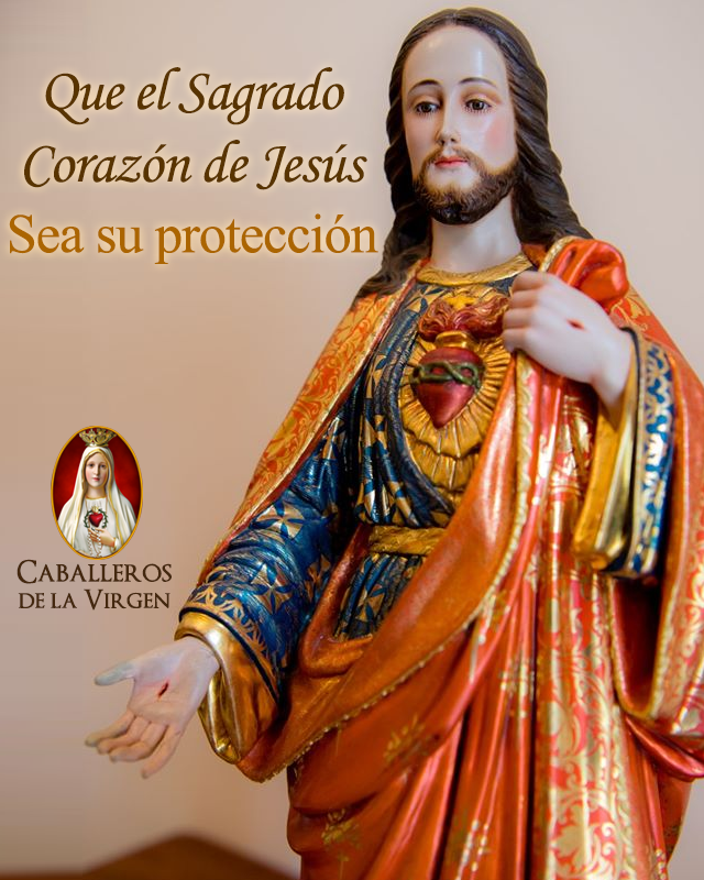 Caballeros de la Virgen on Twitter Acordaos oh Corazón entre todos