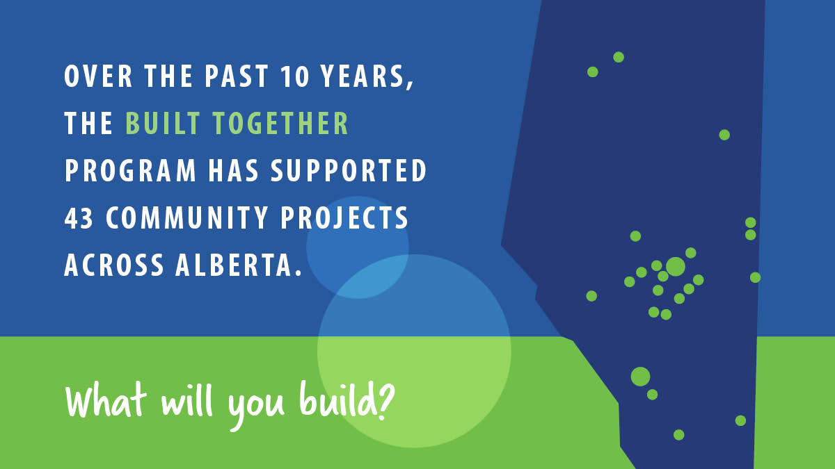 Over the past 10 years, the Built Together program has supported 43 community projects across Alberta. 

Learn how you can apply for this grant: community.ab.bluecross.ca/programs/built…