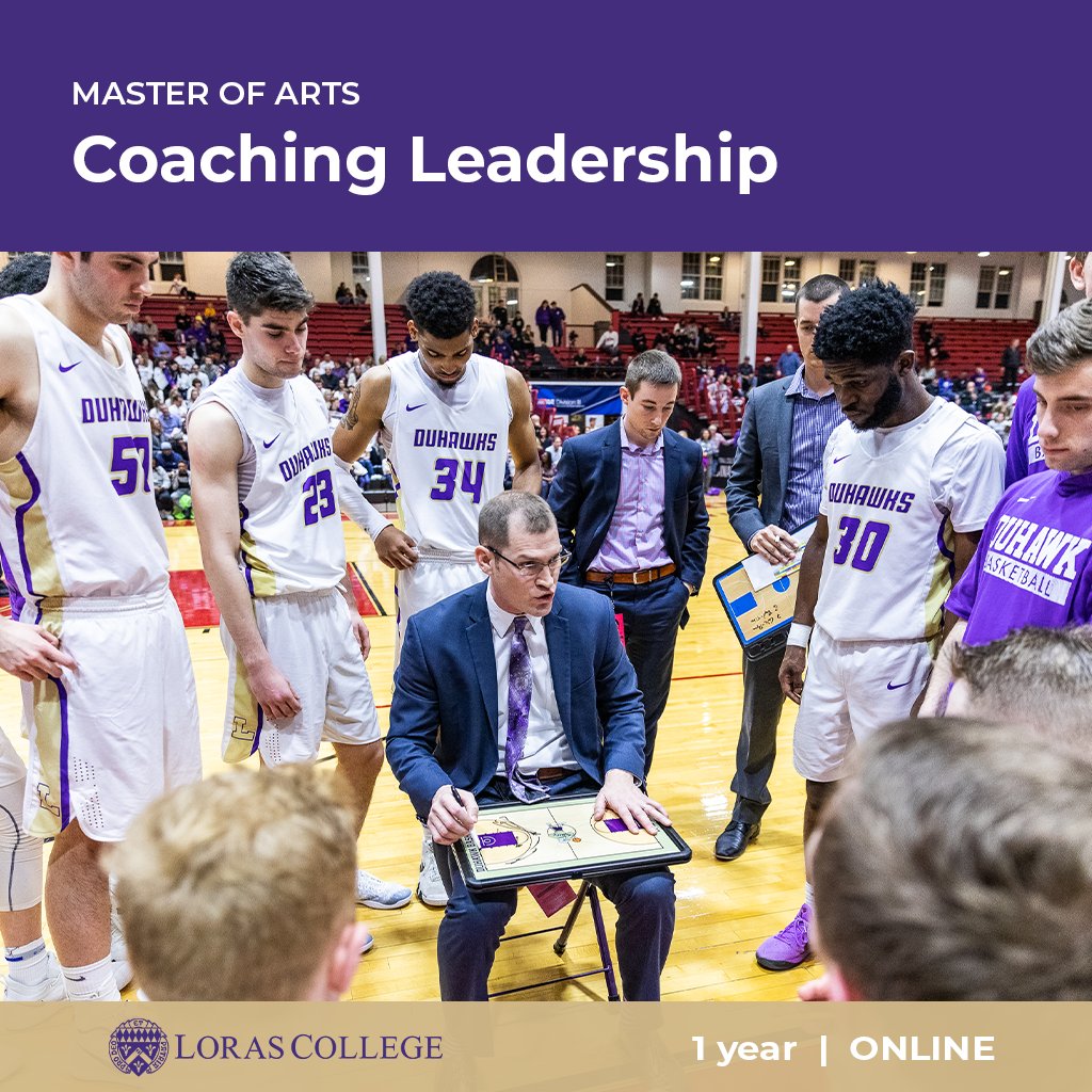 lorascollege's tweet photo. Fuel your passion for coaching & advance your career in athletics. Explore sport psychology, applied physiology, nutrition, facility management, media relations, & more. Earn an online master's degree in just one year!
๐ https://t.co/KMOQJcMCOz
#LorasGraduate https://t.co/rdmw7wyr2S