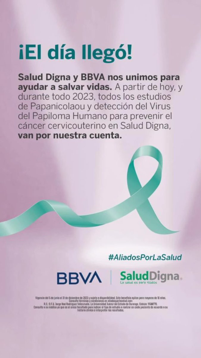 VERONICABASA's tweet photo. #AliadosPorLaSalud gracias gracias @saluddignamx @BBVA_Mex esfuerzos heroicos por un mexico libre de cancer #diagnosticotemprano https://t.co/E6Iihja7M8