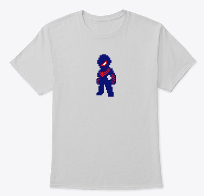 jassin_dewa's tweet photo. Miles morales spiderman pixel art shirt😊😍
You can get it here https://t.co/c6BOvvfsLv

#MilesMorales #SpiderManAcrossTheSpiderVerse #SpiderMan #SpiderVerseID #enflasyon #sigara #ลิซ่า #Messi # https://t.co/x5Jg9CqQrQ