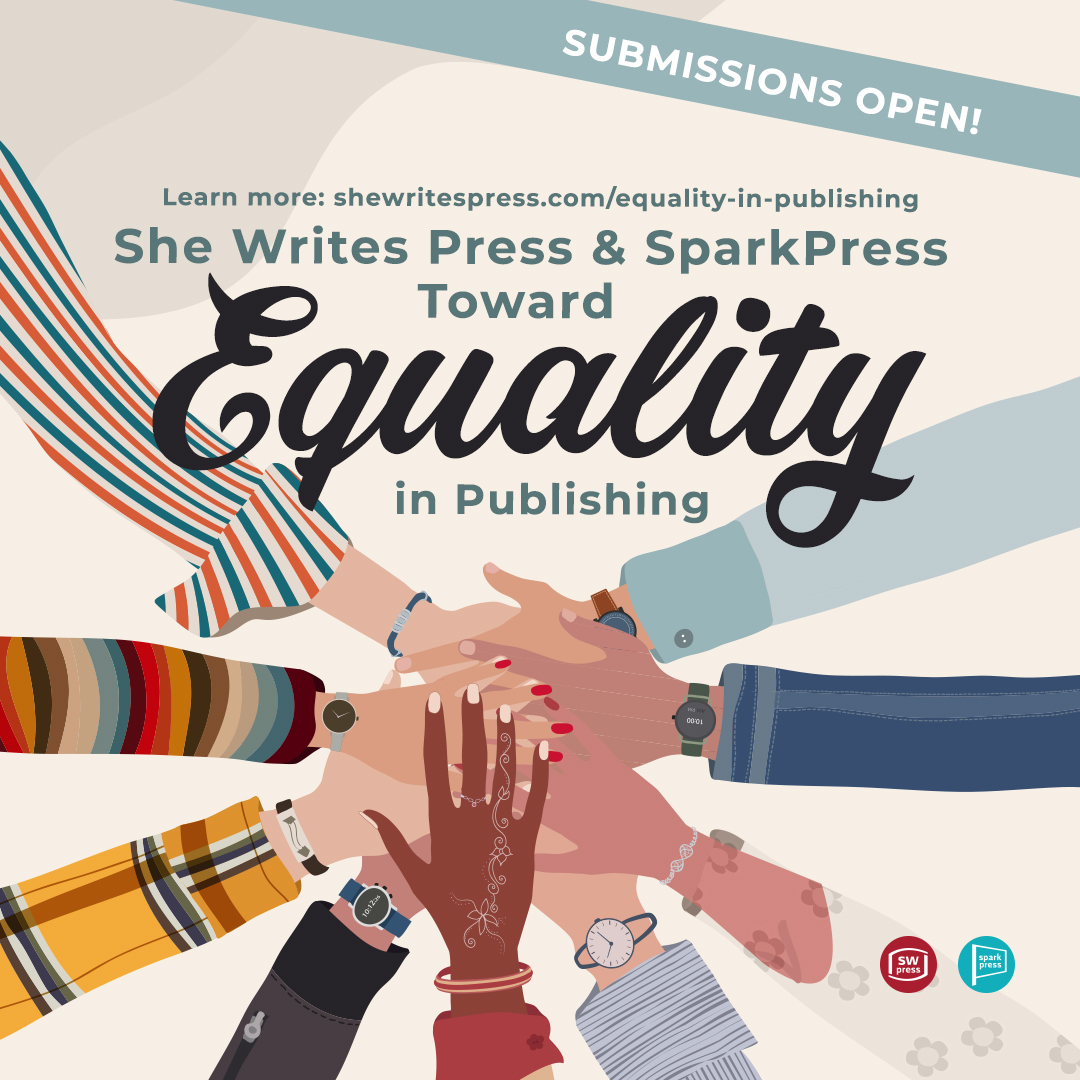 Calling all women of color authors, our STEP contest is back, and we are looking to award two winners with a full publishing package!

Ready to submit your manuscript?📝 Submissions are open until 8/15!
Get the details here ➡️ shewritespress.com/equality-in-pu…