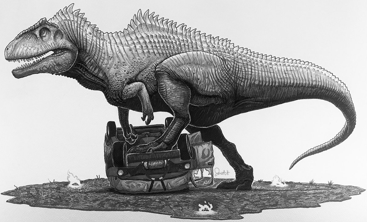 #JurassicPark and #JurassicWorld: #TyrannosaurusRex, #Spinosaurus and #Giganotosaurus
Amazing art by TheGreatestLoverArt at deviantart
@greatestloverart at Instagram
#jurassicjune #jurassicpark30thanniversary #jurassicpark3 #jurassicworlddominion #spinosaurusaegyptiacus #dinosaur