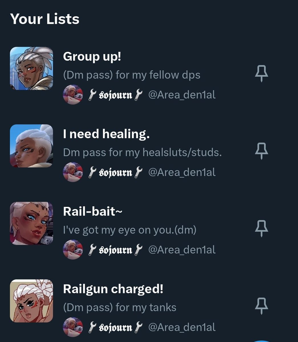 Lists are open here too!

❤️➕️🔄➕️📸 and I'll add you to a list