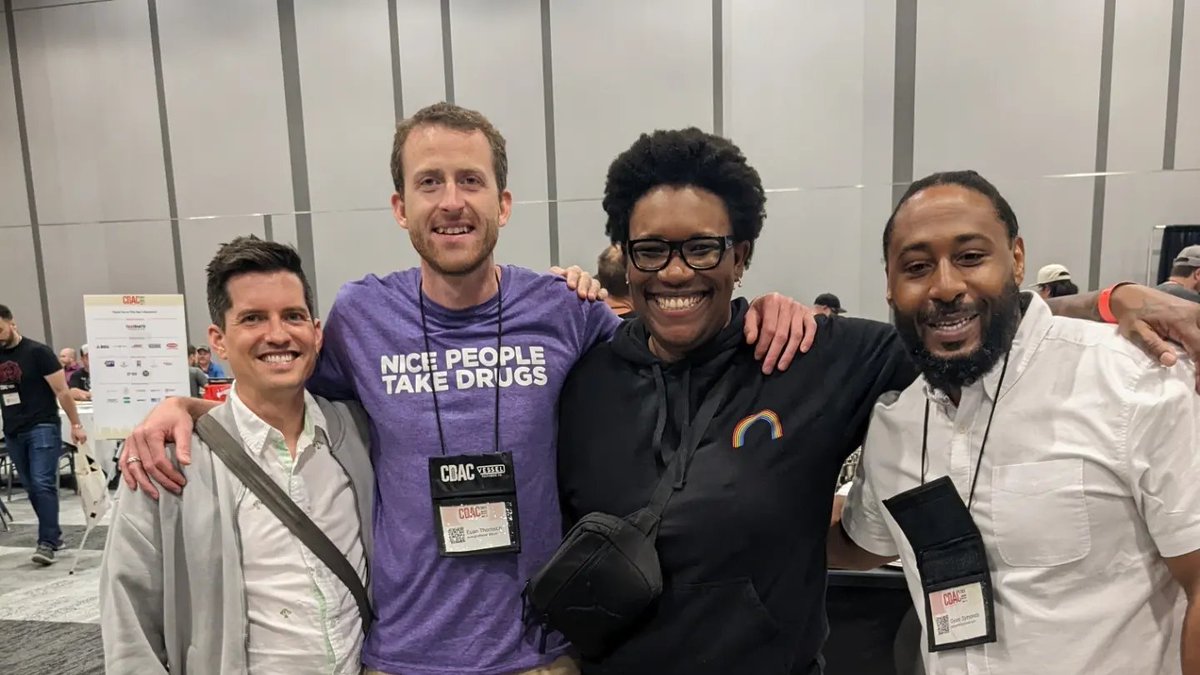 RaftBrewLabs's tweet photo. Thank you Ren for putting it all together with us: "How breweries can build mutual safety with vulnerable neighbours" at Canadian Brewing Awards.

In the room we had @dr_jdlivingston (L) &amp; Gyasi Symonds (R), whose human rights tribunal was described in https://t.co/rWeGRk0Rtz https://t.co/gOImTraCE1