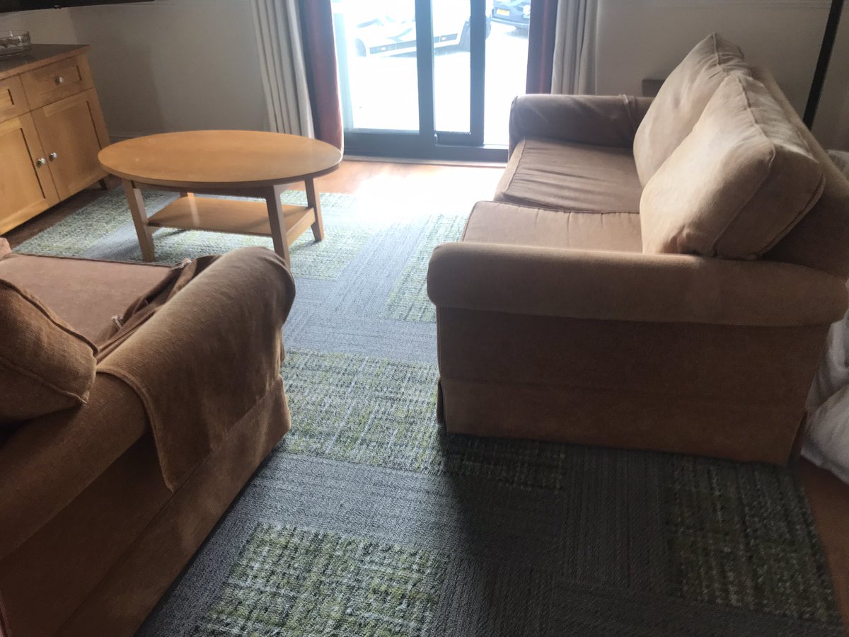 Soft refurbishments underway with new curtains, carpets and flooring! #KenmoreClub #ResortImprovements