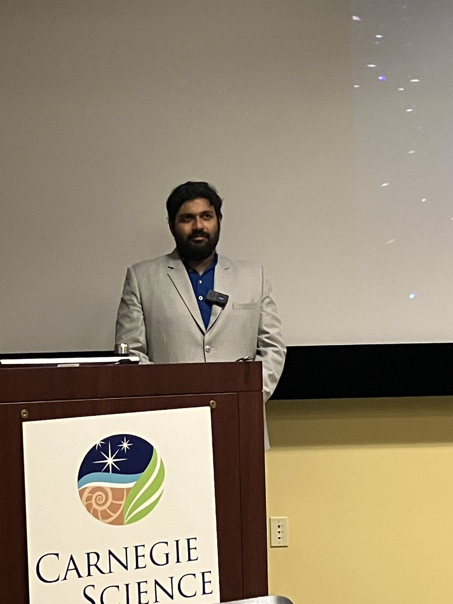 a_ostroverkhova's tweet photo. Adventures in machine learning by @Anirudh_14 .
A lot of excited project in one presentation!
#carnegiescience #MachineLearning #astrobiology #geoinformatics https://t.co/iXHmKyfIvf